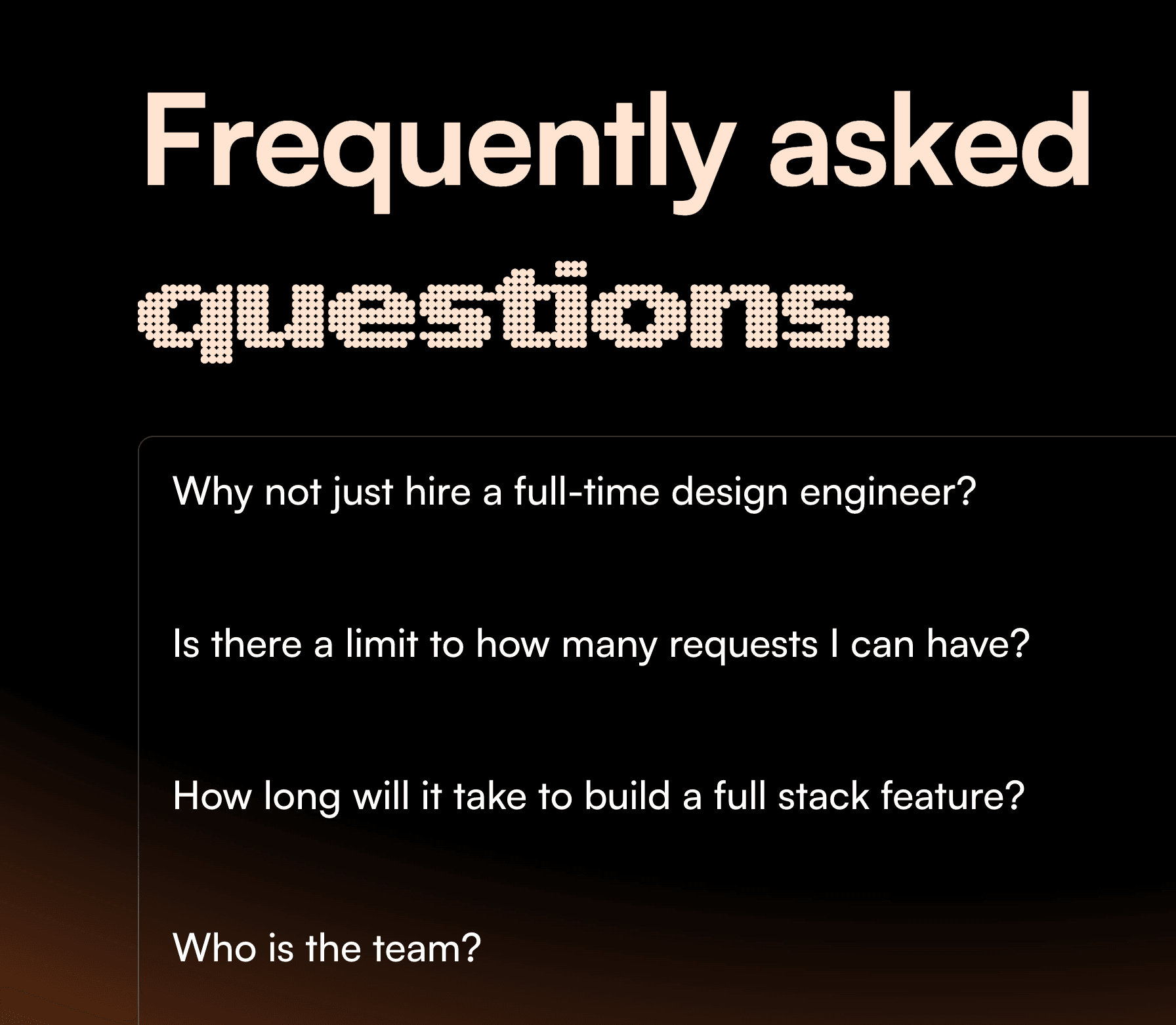 Landing Page